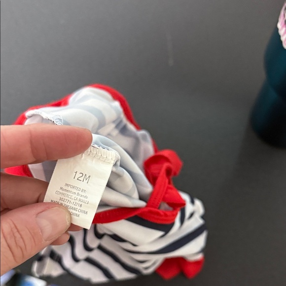 Nautical Striped Kids Swimwear - Picture 2 of 2